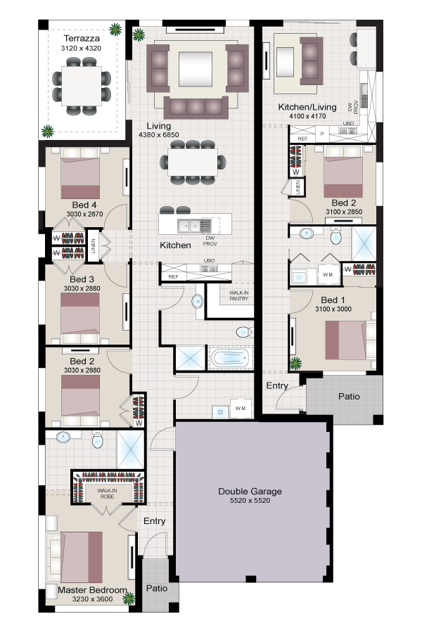Grenache House With Granny Flat Beechwood Homes